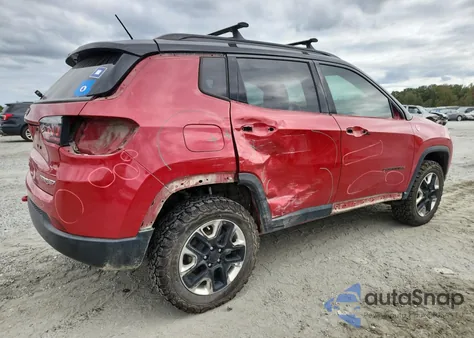2018 Jeep Compass Trailhawk from USA, damaged, VIN 3C4NJDDB5JT408813